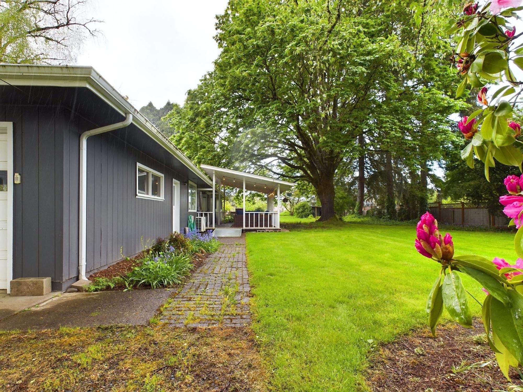 Modern Boho Retreat Villa Corvallis Kültér fotó